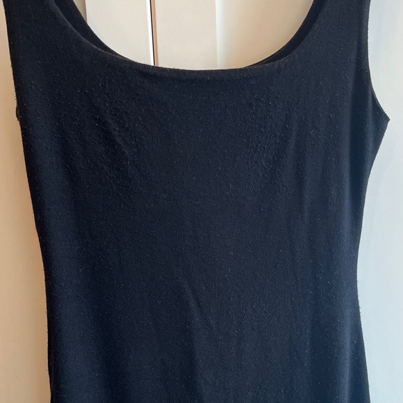 Naked Wardrobe Women's Sleeveless Black Slim Fitted Catsuit Jumpsuit - Picture 4 of 5